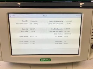 Bio-Rad CFX Opus 96 Real-Time PCR System with Gradient Thermal Cycling and Multiplex Fluorescence Detection, 17 of 18