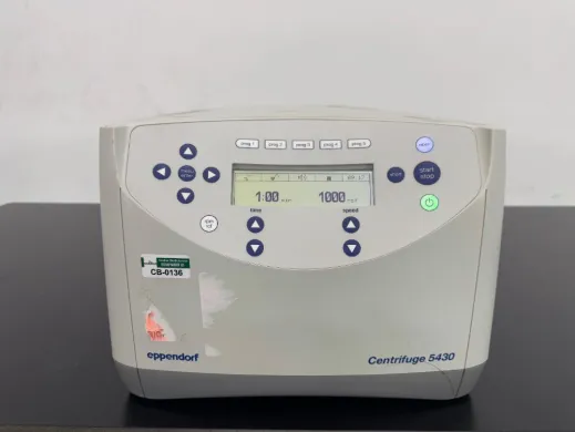 Eppendorf 5430 Benchtop Centrifuge with Programmable Run Settings