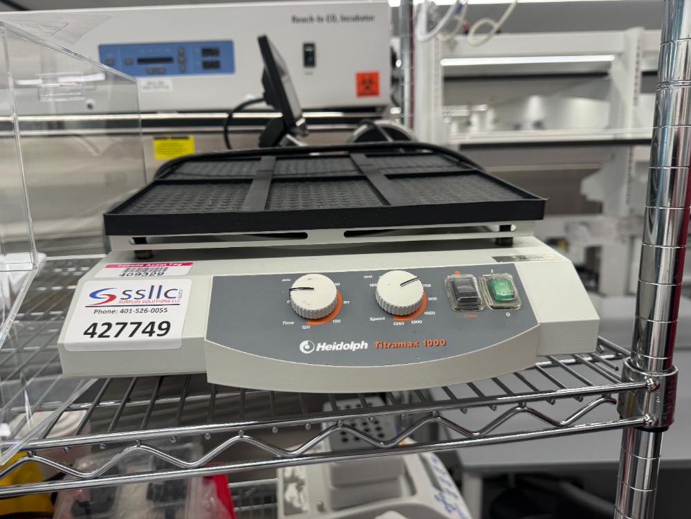 Heidolph Titramax 1000 Microplate Shaker with Adjustable Speed Control