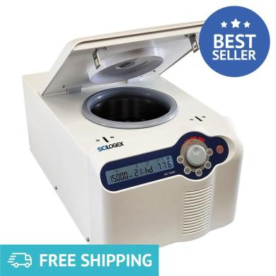 SCILOGEX SCI-1524R High-Speed Refrigerated Microcentrifuge with 24-Place 1.5/2.0 mL Rotor, 100-15000 rpm-cover