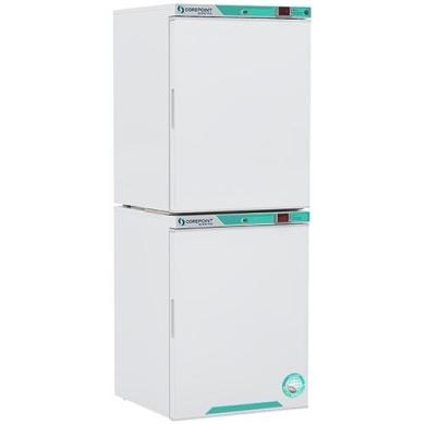 Corepoint Scientific PRF102WWW-030 Solid Door Laboratory Combo 1C to 10C Refrigerator/-27C to -33C Freezer-cover