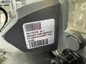 Watson Marlow 620Du Precision Peristaltic Pump with NEMA 4X/IP66 Watertight Design, 3 of 3