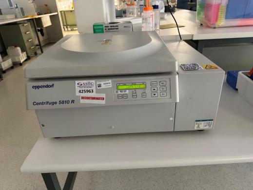 Eppendorf 5810 R Refrigerated Centrifuge-cover