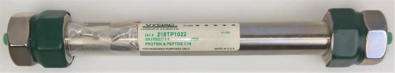 Vydac 218TP1022 C18 Preparative HPLC Column (25 cm × 22 mm × 10 µm)-cover