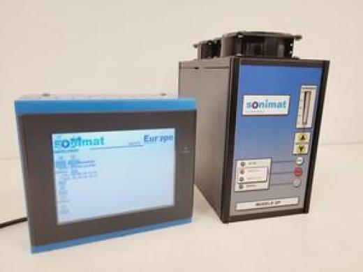 Sonimat Ultrasons GP20 with Monitor/Terminal Ultrasoic Welding Controller Lab-cover