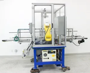 FANUC R-30iB Mate Plus Robot Cell with LR Mate 200iD/7L for Automated Pick and Place, 6 of 12