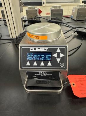 Climet CI-95A 100 LPM Microbial Air Sampler for Controlled Environment Monitoring-cover