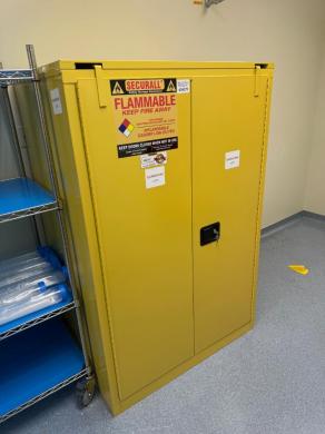 Securall Flame Cabinet for Flammable Liquid Safety Storage-cover