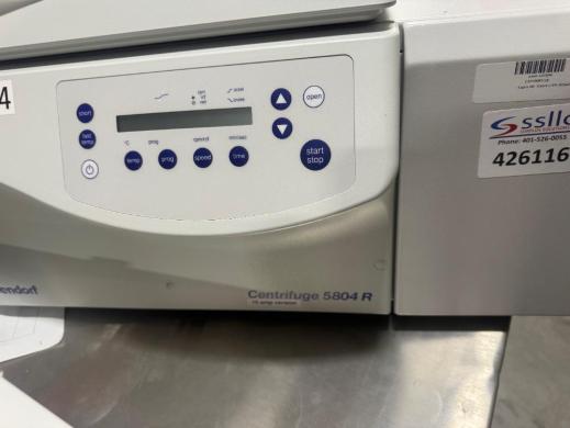 Eppendorf 5804 R Refrigerated Benchtop Centrifuge with Temperature Control-cover