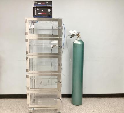 Terra Universal NitroWatch 9500 Series Multi-Chamber Desiccator with Dual Nitrogen Purge and Humidity Controller-cover
