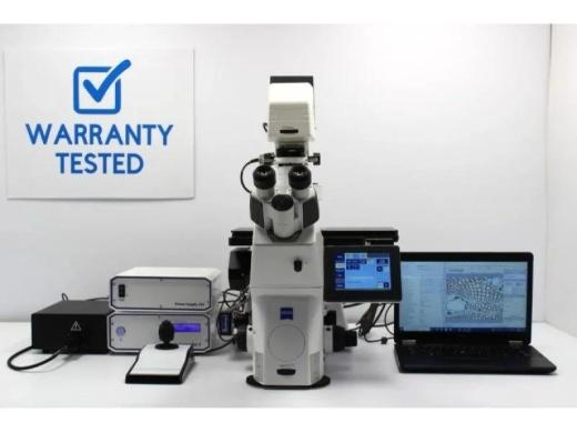 Zeiss AXIO Observer 7 Inverted LED Fluorescence Phase Contrast Motorized Microscope with Definite Focus 3-cover