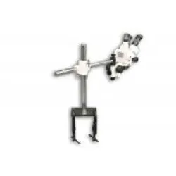 Meiji EMZ-5TR Trinocular Zoom Stereo Microscope with MA502 Eyepieces and S-4500 Boom Stand, 4 of 5