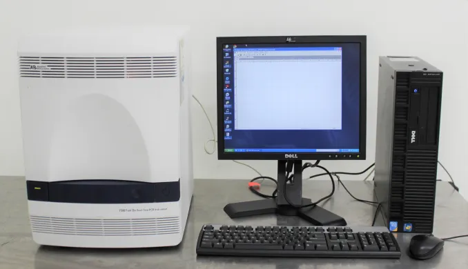 Applied Biosystems 7500 Fast Dx Real-Time PCR Instrument with Multiplex Fluorescence Detection and 96-Well Format