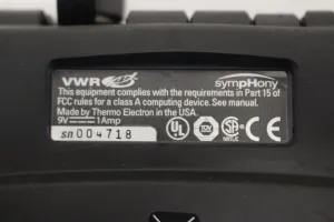 VWR sympHony SB70P Multiparameter Benchtop pH, DO, and Conductivity Meter, 3 of 3