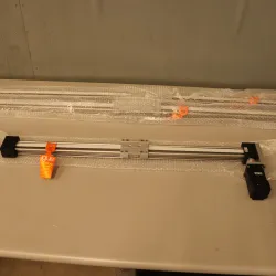 Igus Drylin XY Belt Driven Gantry System with Stepper Motors and Linear Rails (85mm x 2000mm), 2 of 11
