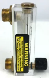 King Instrument 7530 Series 50mm Rotameter with 316L Stainless Steel Components, 2 of 5