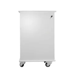 TrippNT Belize Lab Island Cart with Locking Roll-Top Doors and Chemical-Resistant HDPE Construction, 3 of 10