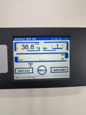 Thermo Scientific Heracell Vios 160i LK Doublestack CO2 Incubator for Cell Culture-cover