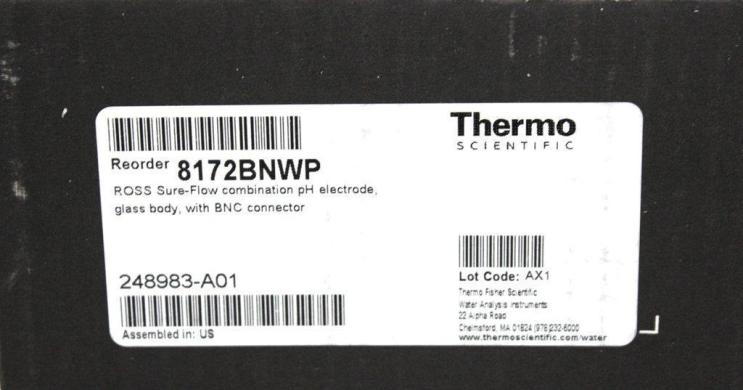 Thermo Scientific Ross Sure-flow pH Electrode 8172BNWP for Accurate Laboratory pH Measurement-cover