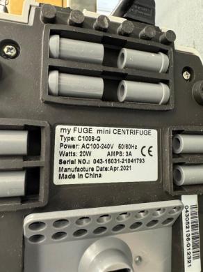 Benchmark myFuge Mini Centrifuge C1008-G for Microcentrifuge Sample Processing-cover