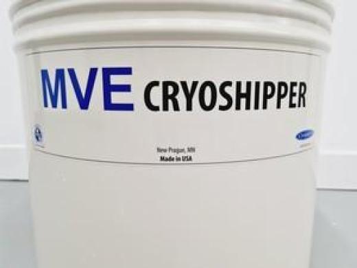 MVE Model CryoShipper 8.5 ltr Liquid Nitrogen Dewar Lab-cover