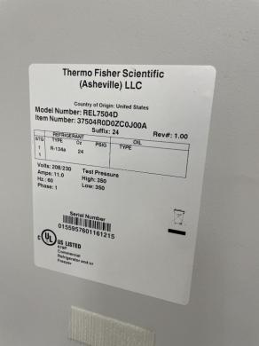 Thermo Scientific Revco REL7504D Triple-Door Laboratory Refrigerator with Digital Temperature Control-cover