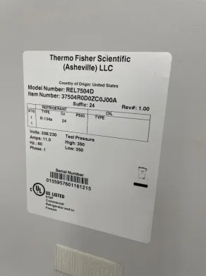Thermo Scientific Revco REL7504D Triple-Door Laboratory Refrigerator with Digital Temperature Control
