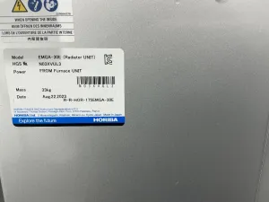 Horiba EMGA-30E Radiator Unit for Laboratory Temperature Control, 5 of 5