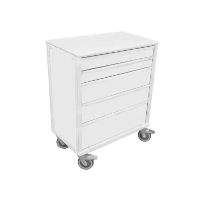 TrippNT Element 17 Cart with Soft-Close Locking Drawers and Corrosion-Resistant Construction
