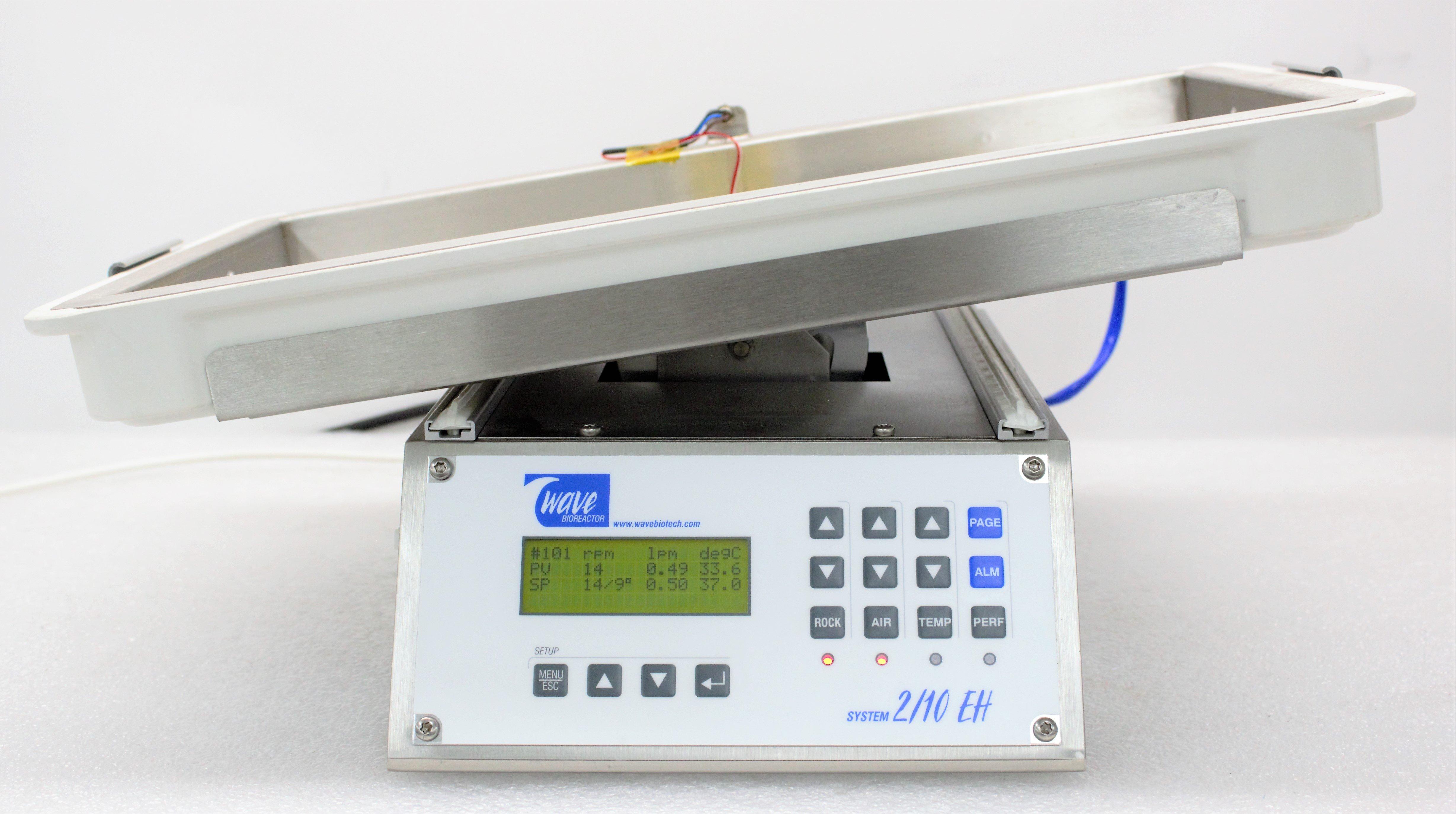 GE Base2 10EH Wave Bioreactor Cell Culture System with Digital Rocking Base and Temp Control
