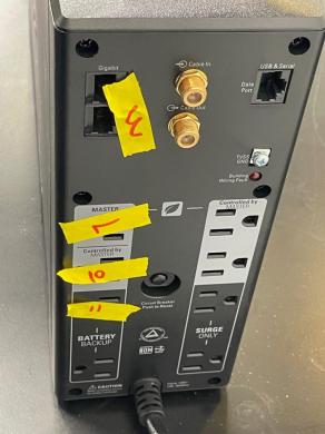 APC Pro 1000 Tower Uninterruptible Power Supply with Front-Panel Status Display-cover