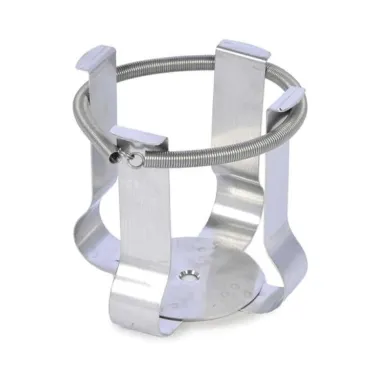 Ohaus 500 mL Stainless Steel Media Bottle Flask Clamp