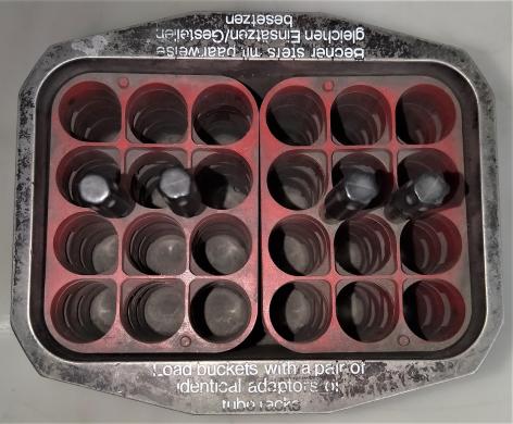 Heraeus-Christ Centrifuge Buckets with Centri-Lab 48934 Adapters (96 x 10-15 mL)-cover