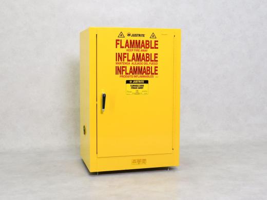 Justrite FM Safety Cabinet for Flammable and Water-Polluting Liquid Storage-cover
