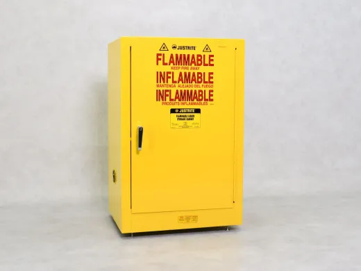 Justrite FM Safety Cabinet for Flammable and Water-Polluting Liquid Storage