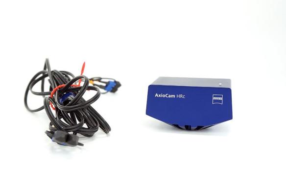 Zeiss Axiocam HRc 1253-624 Digital Microscope Camera with Interface Card, Computer, and Software-cover