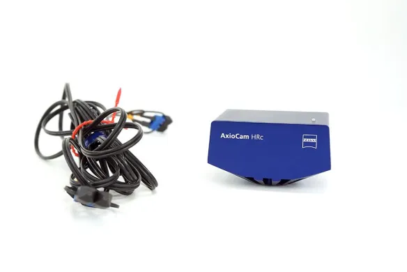 Zeiss Axiocam HRc 1253-624 Digital Microscope Camera with Interface Card, Computer, and Software