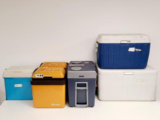 Assorted Laboratory Cool Boxes for Temperature-Controlled Sample Storage-cover