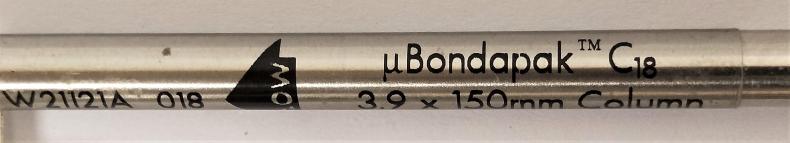 Waters WAT086684 µBondapak C18 HPLC Column - 15 cm × 3.9 mm × 10 µm-cover