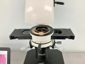 VWR VistaVision Inverted Trinocular Phase Contrast Microscope with Integrated Digital Imaging, 6 of 14