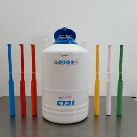 Air Liquide GT 21 Cryogenic Storage Tank, 21.5 L Capacity