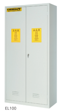 EL100 CHEMISAFE Chemical and Corrosive Storage Cabinet, E-LINE Series-cover