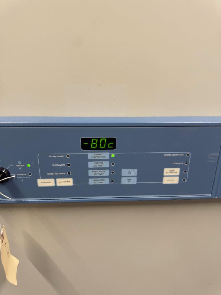 Thermo Scientific Ultima Plus ULT2586-10-A41 -80°C Ultra Low Temperature Freezer
