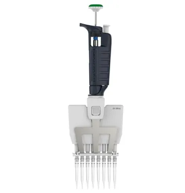 Scilogex MicroPette Plus 8-Channel Autoclavable Pipettor, 50-300μl