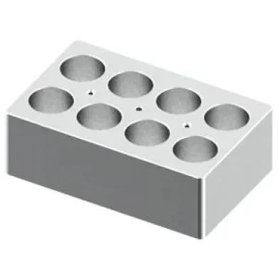 Scilogex Block for 50mL Tubes, 8 Holes