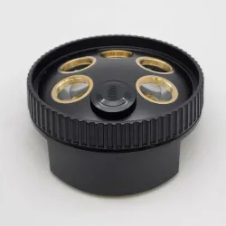 Olympus Microscope Nosepiece U-6RE Sextuple 6 Position Turret, 2 of 4