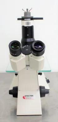 Zeiss Axiovert 25 CFL Inverted Fluorescence Microscope with Binocular Tube and Fixed Stage