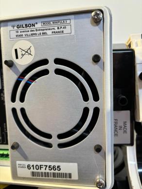 Gilson Minipuls 3 Peristaltic Pump for Precise Fluid Delivery-cover