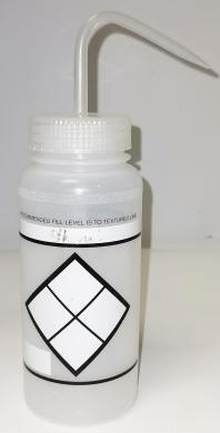 Assorted 500mL Safety Wash Bottles, Pack of 5, Color-Coded with Hazard Codes-cover
