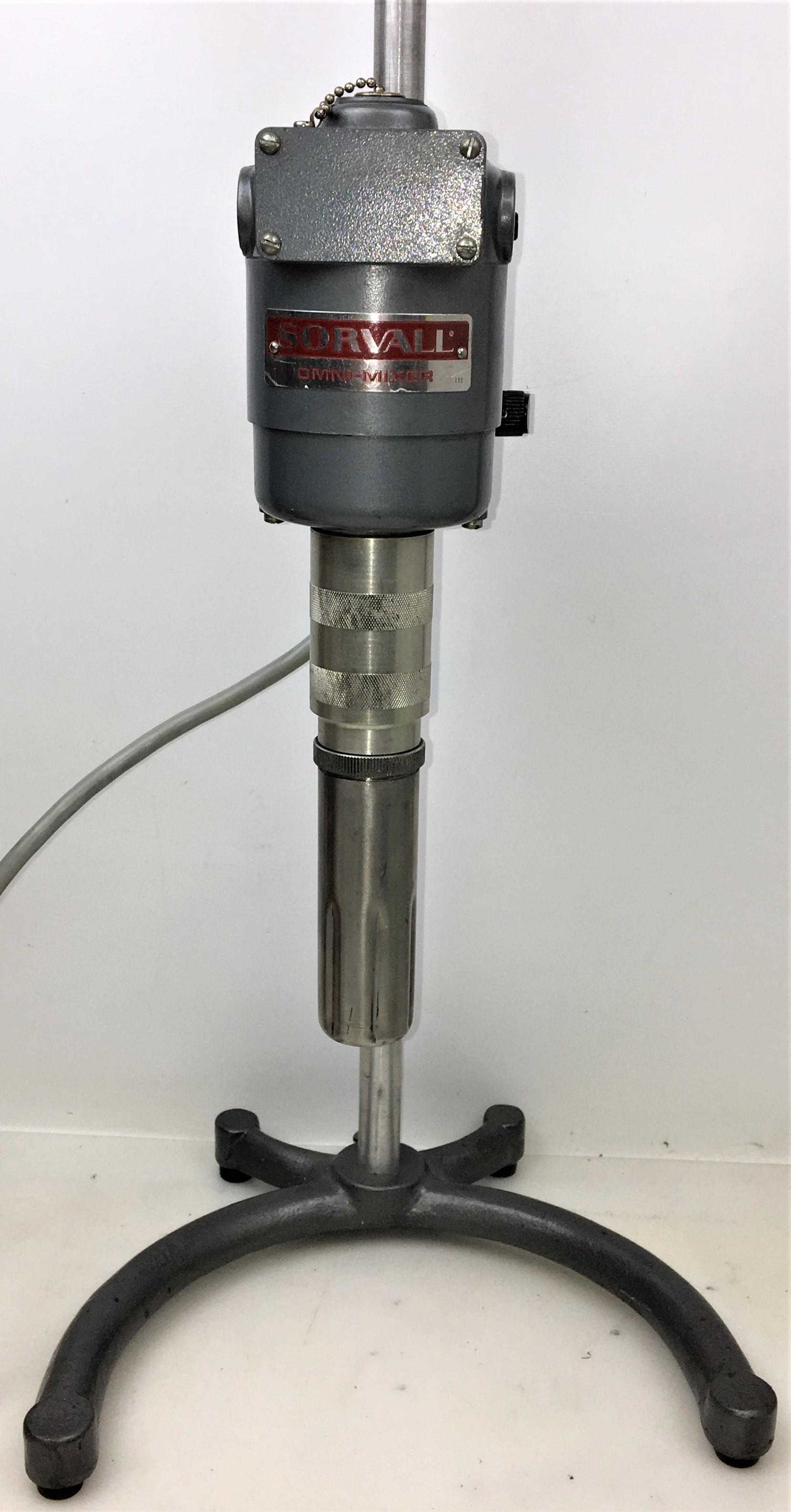 Sorvall Omni-Mixer 17150 600W Homogenizer with Sealed Chamber Assembly
